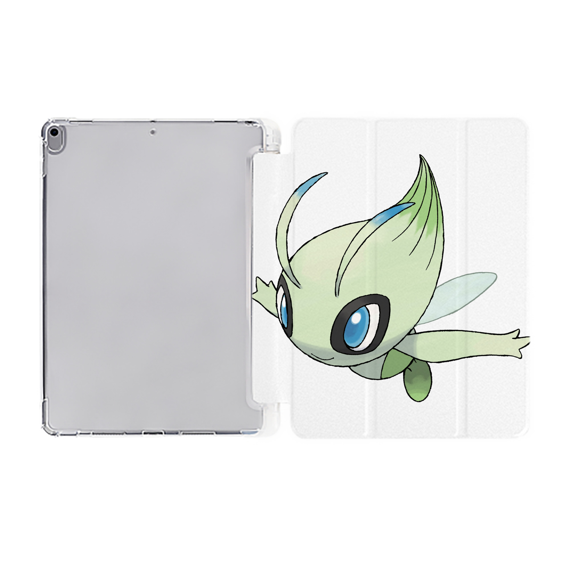 （画像用） ポケットモンスター Pokémon IPad ケース ペン収納付き 三つ折りスタンド PUレザー×シリコン 対応機種9.5/10.5/10.9インチ